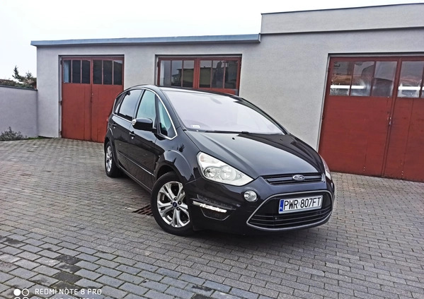 Ford S-Max cena 44900 przebieg: 166200, rok produkcji 2014 z Września małe 407